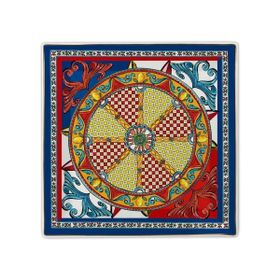 Baci Milano Sole Mio 21.5x21.5 cm Tabak