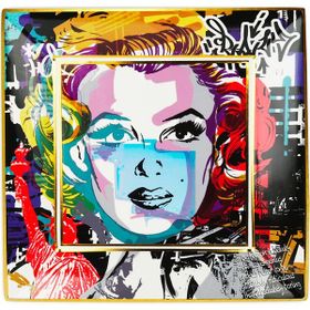 Baci Milano Street Art Gift 25x25 cm Marilyn Tepsi