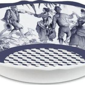 Baci Milano Versailles Melamin 35 cm Mavi Salata Kasesi
