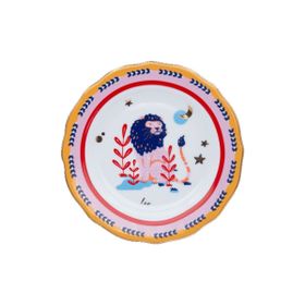 Baci Milano Zodiac Vibe 16 cm Aslan Burcu Pasta Tabağı