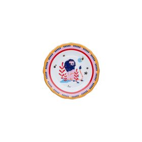 Baci Milano Zodiac Vibe 16 cm Aslan Burcu Pasta Tabağı