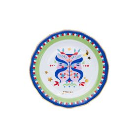Baci Milano Zodiac Vibe 16 cm İkizler Burcu Pasta Tabağı