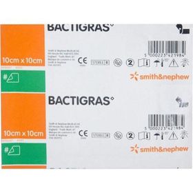 Bactigras 1 Adet 10x10 cm Antiseptik Yara Bakım Örtüsü