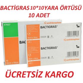 Bactigras 10'lu 10x10 Tül Sargı