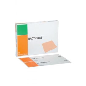 Bactigras 10x10 10 Adet Parafinli Yara Örtüsü