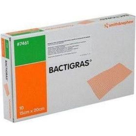 Bactigras 15x20 cm Antiseptik Sargı Yara Bakım Örtüsü