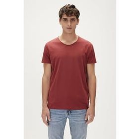 Bad Bear 18.01.07.012-C20 V-neck Tee Maroon Erkek T-shirt