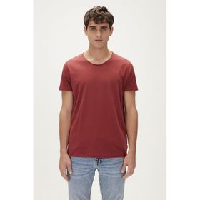 Bad Bear 18.01.07.012-C20 V-neck Tee Maroon Erkek T-shirt
