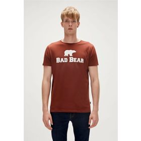 Bad Bear 19.01.07.002 Bisiklet Yaka Kahverengi Erkek T-shirt