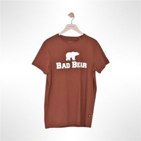 Bad Bear 19.01.07.002 Bisiklet Yaka Kahverengi Erkek T-shirt