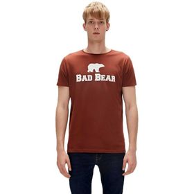 Bad Bear 19.01.07.002 Bisiklet Yaka Kahverengi Erkek T-shirt