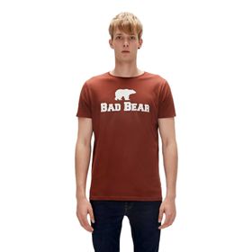 Bad Bear 19.01.07.002 Bisiklet Yaka Kahverengi Erkek T-shirt