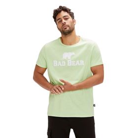 Bad Bear 19.01.07.002 FIG Yeşil Yuvarlak Yaka Erkek T-shirt