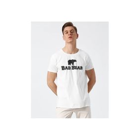 Bad Bear 19.01.07.002.OS Beyaz Erkek Tshirt