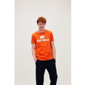 Bad Bear 19.01.07.002 Turuncu Erkek Tshirt