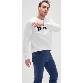 Bad Bear 19.02.12.003-C04 Beyaz Convex Crewneck Erkek Sweatshirt