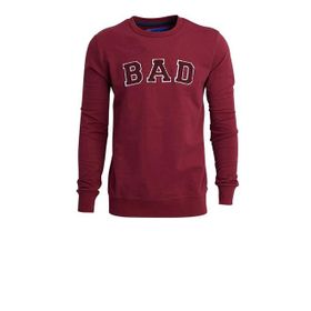 Bad Bear 19.02.12.003-C20 Kırmızı Convex Crewneck Erkek Sweatshirt