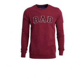 Bad Bear 19.02.12.003-C20 Kırmızı Convex Crewneck Erkek Sweatshirt