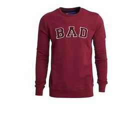 Bad Bear 19.02.12.003-C20 Kırmızı Convex Crewneck Erkek Sweatshirt