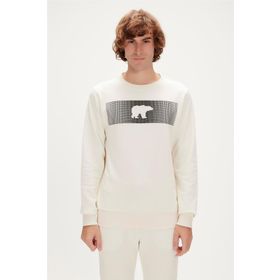 Bad Bear 19.02.12.007-C108 Fancy Beyaz Erkek Sweatshirt