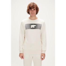 Bad Bear 19.02.12.007-C108 Fancy Beyaz Erkek Sweatshirt