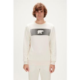 Bad Bear 19.02.12.007-C108 Fancy Beyaz Erkek Sweatshirt
