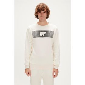 Bad Bear 19.02.12.007-C108 Fancy Beyaz Erkek Sweatshirt