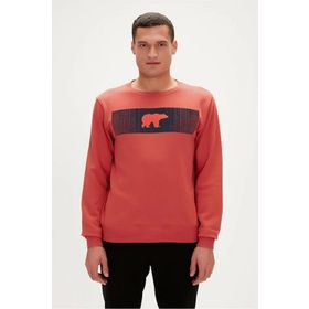 Bad Bear 19.02.12.007-C109 Kırmızı Erkek Sweatshirt