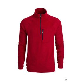 Bad Bear 19.02.21.006 Husky Half Zip Kırmızı Erkek Polar Sweatshirt
