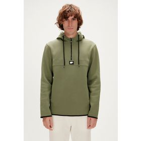 Bad Bear 19.02.27.027 Defence Half Zip Haki Erkek Sweatshirt