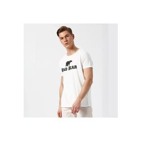 Bad Bear 190107002 Ekru Erkek T-shirt