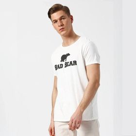 Bad Bear 190107002 Ekru Erkek Tişört