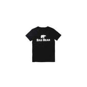 Bad Bear 190107002-NGT Bisiklet Yaka Siyah Erkek Tshirt