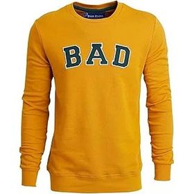 Bad Bear 190212003-MUS Bad Convex Sarı Erkek Sweatshirt