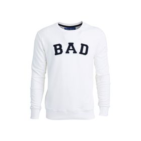 Bad Bear 190212003-WHT Krem Bad Convex Erkek Sweatshirt