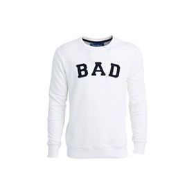 Bad Bear 190212003-WHT Krem Bad Convex Erkek Sweatshirt