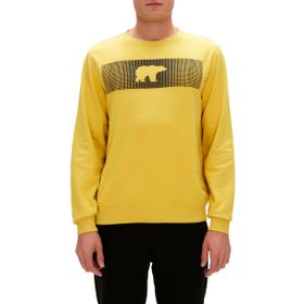 Bad Bear 190212007 Fancy Sarı Crewneck Erkek Kazak