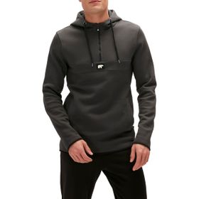 Bad Bear 190227027 Defence Antrasit Half-Zip Hoodie Erkek Kazak