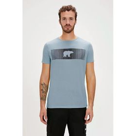 Bad Bear 20.01.07.024 Mavi Element Fancy 3D Baskılı Erkek T-shirt