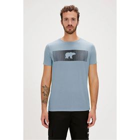 Bad Bear 20.01.07.024 Mavi Element Fancy 3D Baskılı Erkek T-shirt