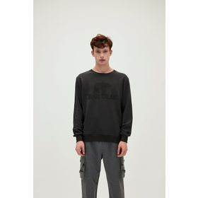 Bad Bear 20.02.12.011 Antrasit Baskılı Erkek Sweatshirt