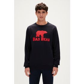 Bad Bear 20.02.12.011-RVN Crewneck Lacivert Erkek Sweatshirt