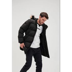 Bad Bear 20.02.13.001-C01 Pathfinder Coat Siyah Erkek Mont