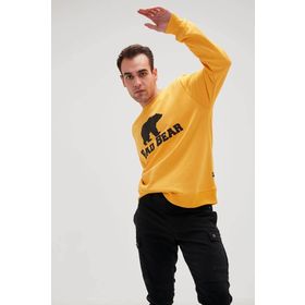Bad Bear 200212011-MUS Sarı Erkek Sweatshirt