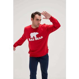 Bad Bear 200212011-RED Crewneck Kırmızı Erkek Sweatshirt