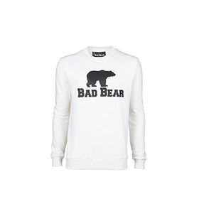 Bad Bear 200212011-WHT Beyaz Erkek Sweatshirt
