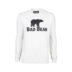Bad Bear 200212011-WHT Beyaz Erkek Sweatshirt