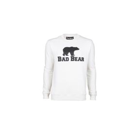 Bad Bear 200212011-WHT Beyaz Erkek Sweatshirt
