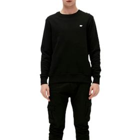 Bad Bear 200212012KS Presage Siyah Crewneck King Size Erkek Kazak