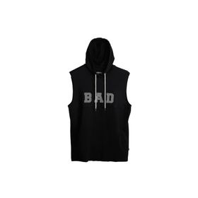 Bad Bear 21.01.33.001 Siyah Kolsuz Erkek Sweatshirt
